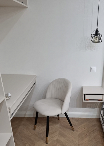 Стул на металлокаркасе Gabi 1 light purple / black фото покупателя 410