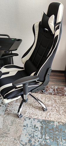 Компьютерное кресло Kano 1 cream / black фото покупателя 61