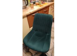 Стул на металлокаркасе Вейв темно-серый / черный фото покупателя 33