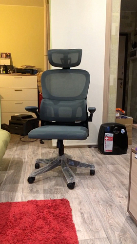 Компьютерное кресло Sprut light gray фото покупателя 4