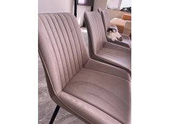 Стул на металлокаркасе Вейв темно-серый / черный фото покупателя 321