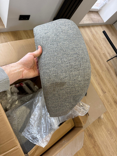 Стул на металлокаркасе Twin gray / black фото покупателя 54