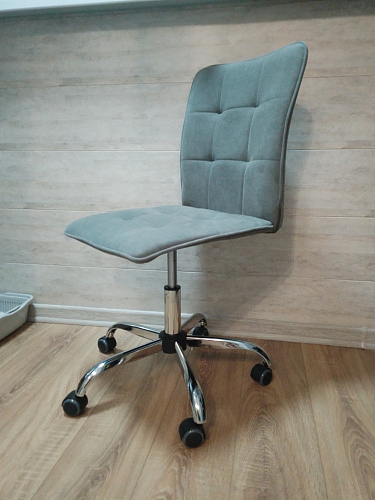 Компьютерное кресло One/Ван флок молочный 4 фото покупателя 70