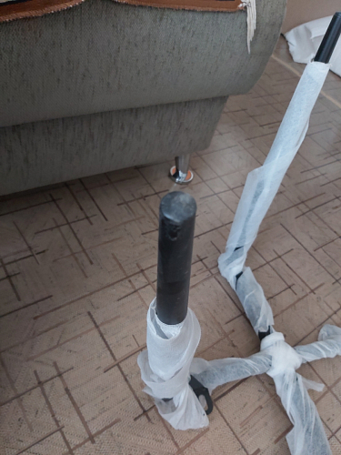 Стул на металлокаркасе Capri голубой фото покупателя 37