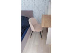 Стул на металлокаркасе Gabi green / black фото покупателя 57