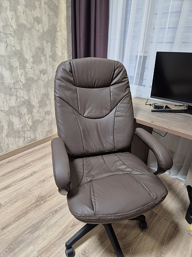 Компьютерное кресло Comfort Lux/Комфорт Люкс черный фото покупателя 103