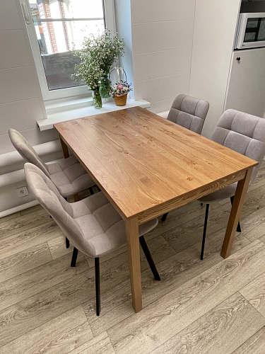 Стул на металлокаркасе Чилли синяя ткань / белый фото покупателя 362