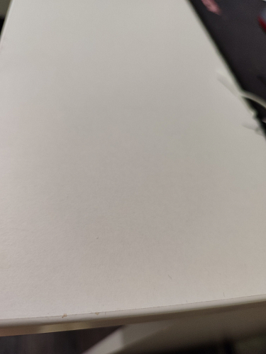 Письменный стол СПм-25 левый белый  - Уцененный экземпляр фото покупателя 77