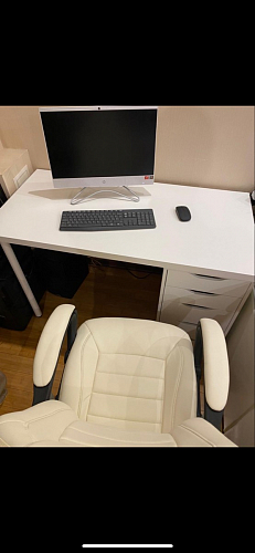 Компьютерное кресло Kadis кремовое фото покупателя 80