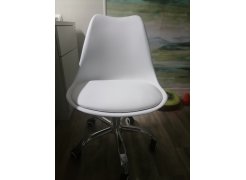 Компьютерное кресло Kolin с подушкой clear / white фото покупателя 427