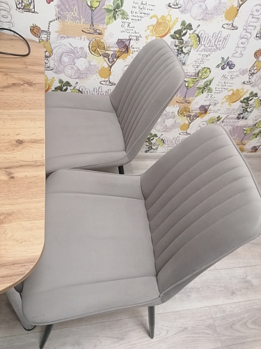 Комплект стульев Седа К 4 шт латте / черный фото покупателя 53