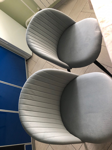 Стул на металлокаркасе Gabi latte / gold / black фото покупателя 243