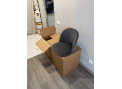 Стул на металлокаркасе Gabi 1 light purple / black фото покупателя 963