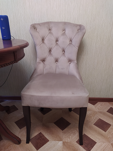 Деревянный стул Милано 1 бежевый / орех фото покупателя 1