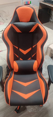 Компьютерное кресло Racer черное / красное фото покупателя 41