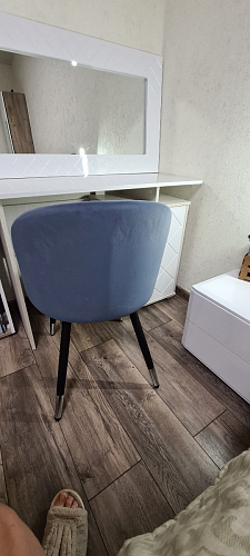 Стул на металлокаркасе Gabi gray / black фото покупателя 929