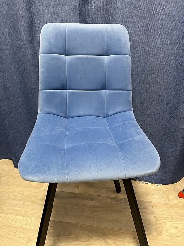 Стул на металлокаркасе Чилли бирюзовый / черный фото покупателя 748