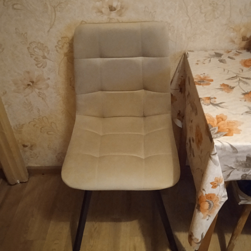 Стул на металлокаркасе Чилли зеленый / черный фото покупателя 1208