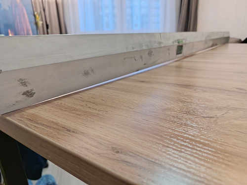 Деревянный стол Лота Лофт 140х80 дуб крафт табачный / черный матовый фото покупателя 180