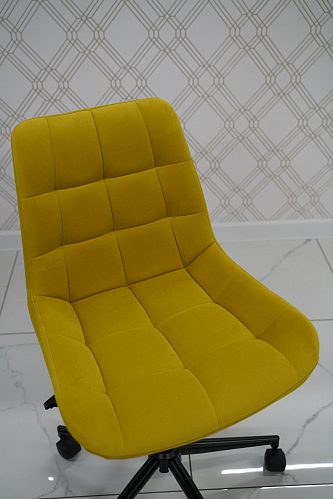 Компьютерное кресло Честер голубой (velutto 47 ) / черный из шоурума 2