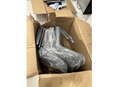 Стул на металлокаркасе Вейв светло-серый (hl 63) / 10К черный каркас фото покупателя 138