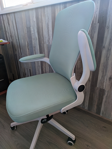 Компьютерное кресло Konfi dark gray / pink / white фото покупателя 147