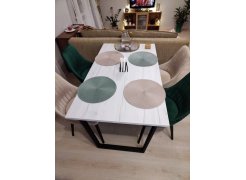 Стол Лота Лофт 120 25 мм сабия / черный матовый фото покупателя 522