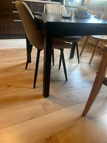 Стул на металлокаркасе Седа 360 К латте (velutto 08) / белый фото покупателя 9