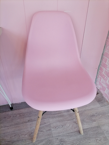 Пластиковый стул Eames PC-015 желтый фото покупателя 216