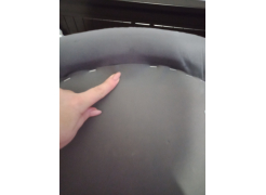 Стул на металлокаркасе Моншау крутящийся velutto 52 / черный фото покупателя 1