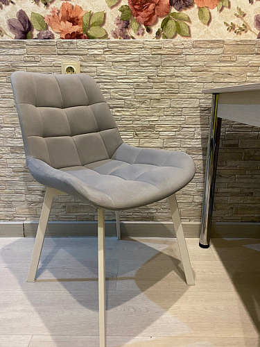 Деревянный стул Челси 360 светло-серый (zd 960) / светлое дерево фото покупателя 178