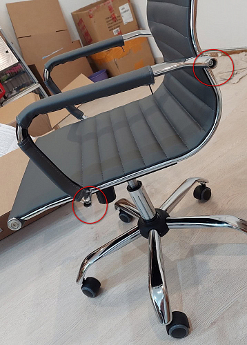 Компьютерное кресло Urban серое фото покупателя 16