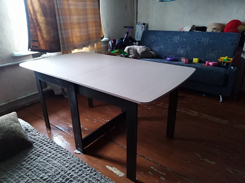 Стол обеденный раздвижной СтК4 дуб молочный фото покупателя 28