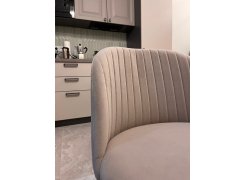 Стул на металлокаркасе Gabi blue / black фото покупателя 490