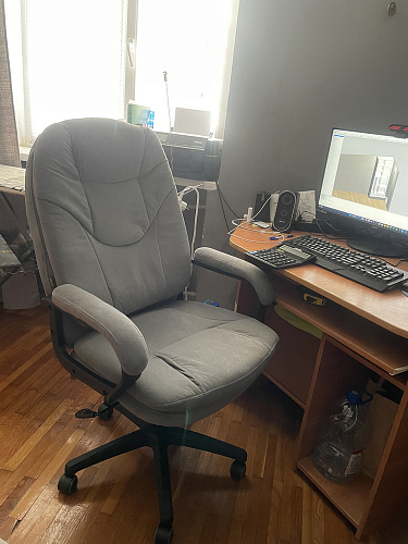 Компьютерное кресло Comfort Lux/Комфорт Люкс черный фото покупателя 40