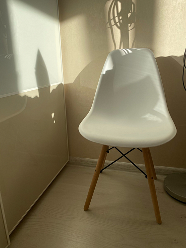 Пластиковый стул Eames PC-015 желтый фото покупателя 465