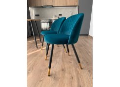 Стул на металлокаркасе Gabi 1 light purple / black фото покупателя 36