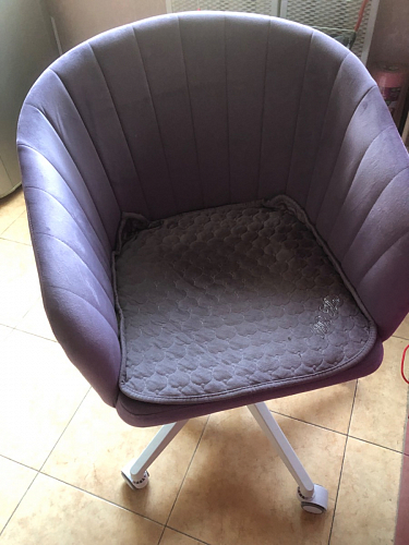 Компьютерное кресло Тибо сиреневый фото покупателя 98