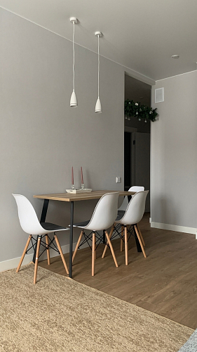 Стол Тринити Лофт 120 32 мм дуб галифакс табако / черный матовый фото покупателя 767