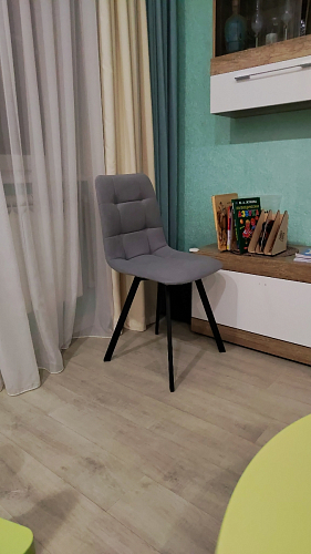 Комплект стульев Чилли 2 шт бежевый / черный фото покупателя 473