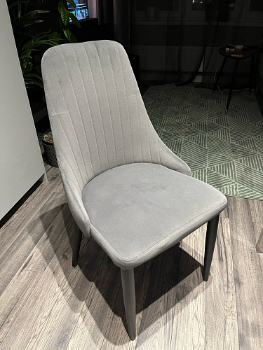 Стул на металлокаркасе Kora black / gray фото покупателя 130