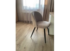 Стул на металлокаркасе Gabi 1 gray / black фото покупателя 68