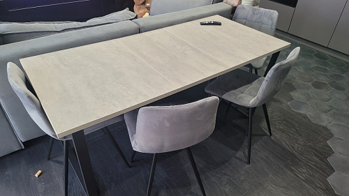 Деревянный стол Лота Лофт 140х80 дуб крафт табачный / черный матовый фото покупателя 108