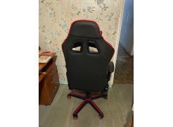 Компьютерное кресло Racer черное / голубое фото покупателя 182