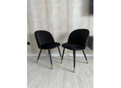 Стул на металлокаркасе Gabi 1 gray / black фото покупателя 221