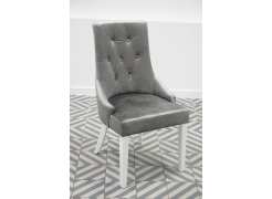 Стул Elegance white / fabric grey из шоурума 10