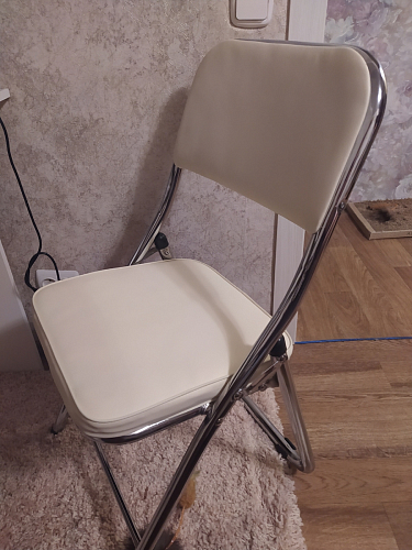 Стул Chair раскладной белый фото покупателя 51