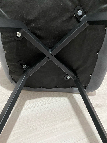 Стул на металлокаркасе Чилли бирюзовый / белый фото покупателя 949