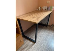 Стол Лота Лофт 120 25 мм сабия / черный матовый фото покупателя 648