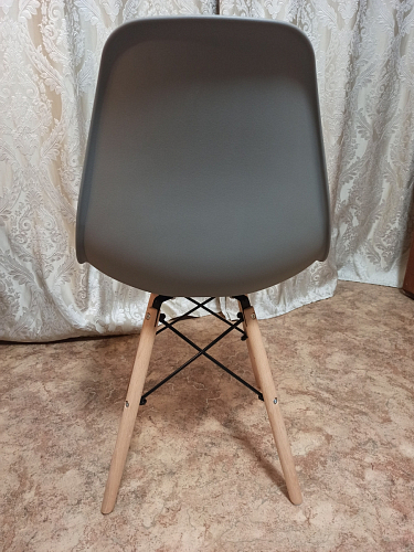 Пластиковый стул Eames PC-015 серый фото покупателя 255